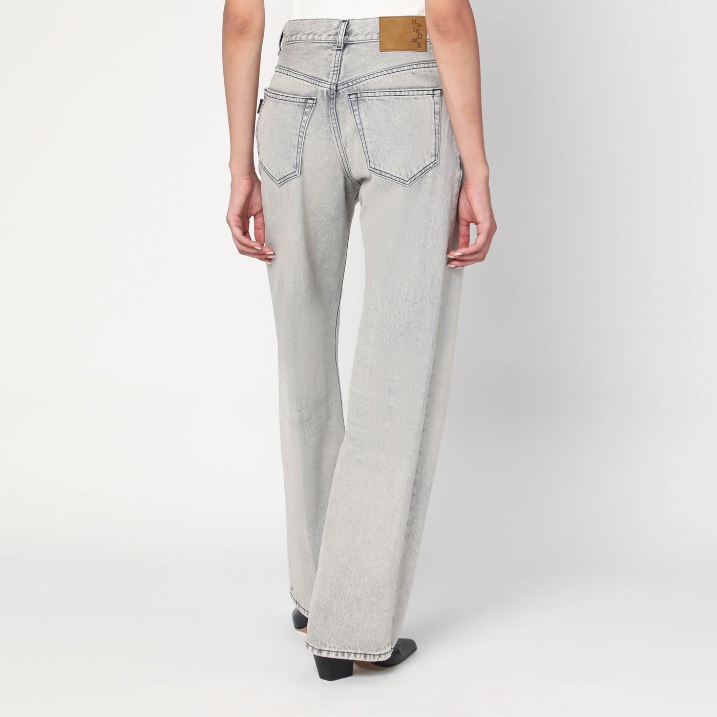 ボトムスその他 HAIKURE Wide pearl grey washed effect jeans Designer Pearl Jeans for Women - Up to 75% off | Lyst
