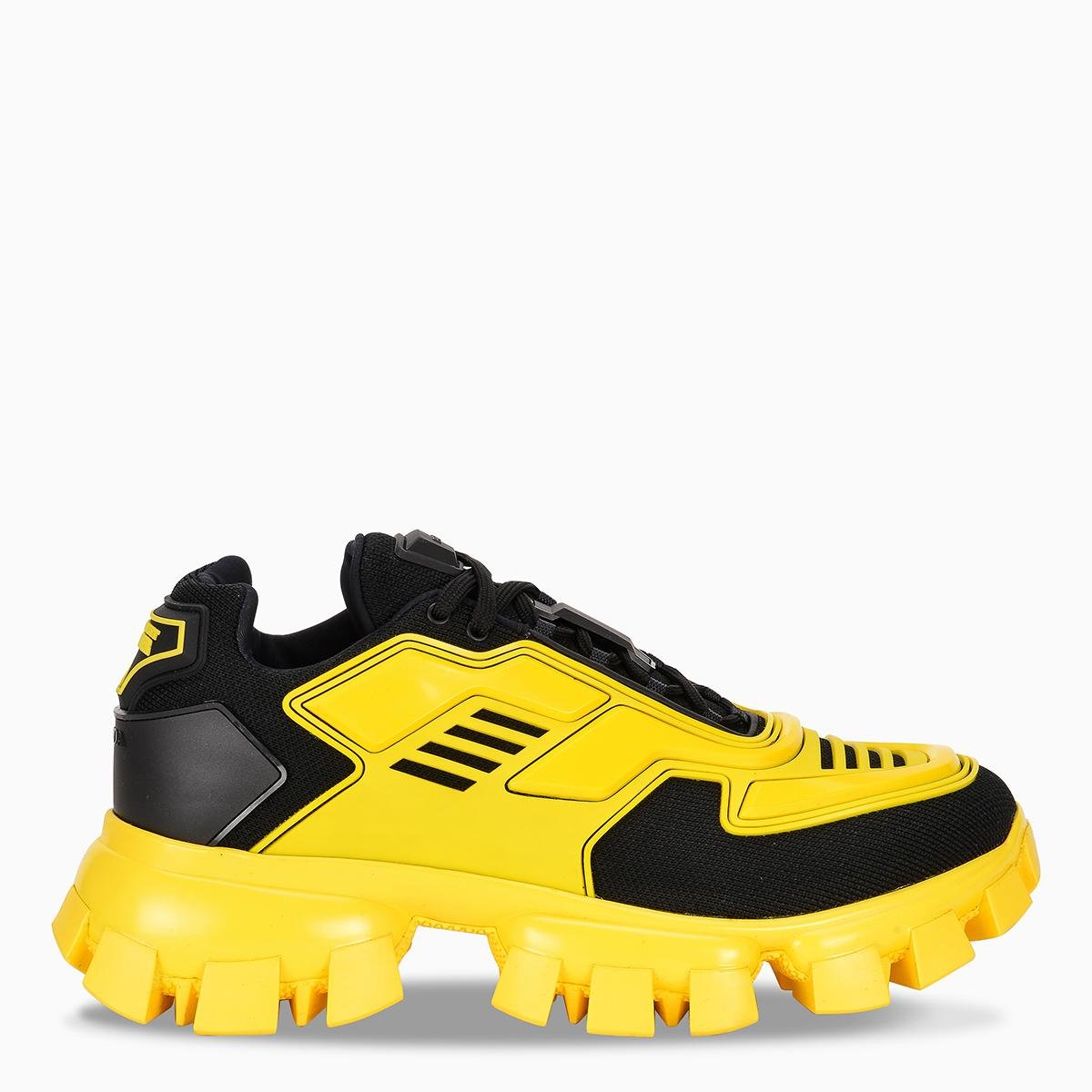 Prada Rubber Cloudbust Thunder Sneakers in Black Yellow (Yellow) for Men |  Lyst