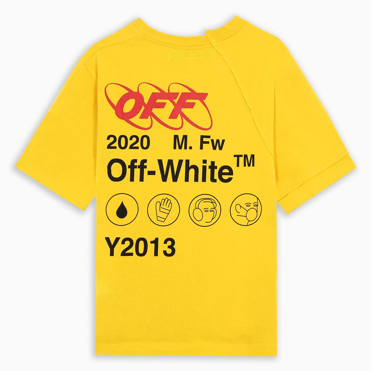 TM T-shirt Industrial Y2013 gialla da Uomo di Off-White c/o Virgil Abloh in  Giallo | Lyst