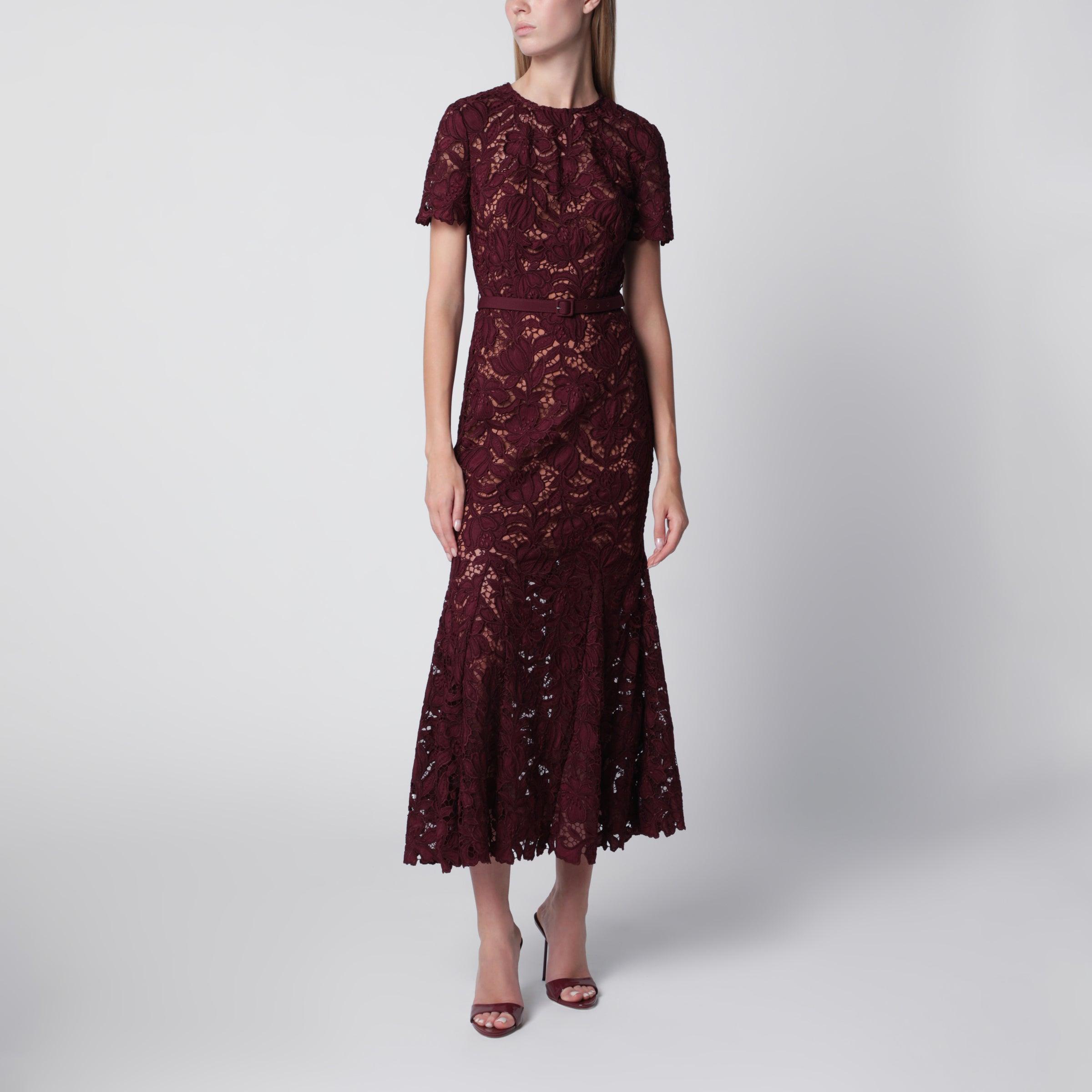 satin corset midi dress Bordeaux | Berry Style BELL SLEEVE Ask dapperQ: Dapper Clubwear tiered skirt Color:SMOKY BLUE