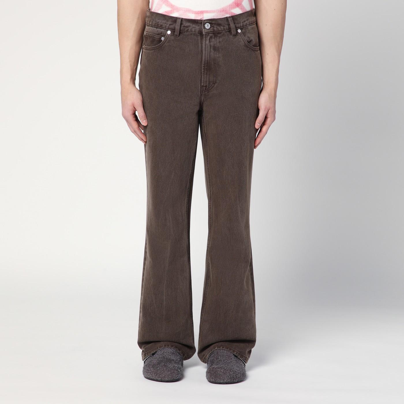 デニム・ジーパン Our Legacy Brown Faded Jeans In Denim Our Legacy Faded Jeans in Brown for Men | Lyst