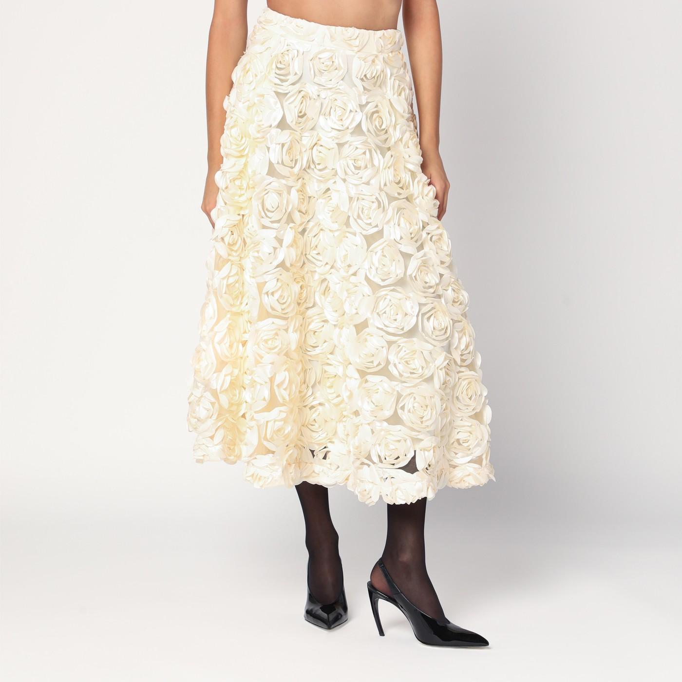 スカート Rotate Birger Christensen Floral Maxi Skirt Rotate Birger Christensen Floral ruched maxi skirt ROTATE