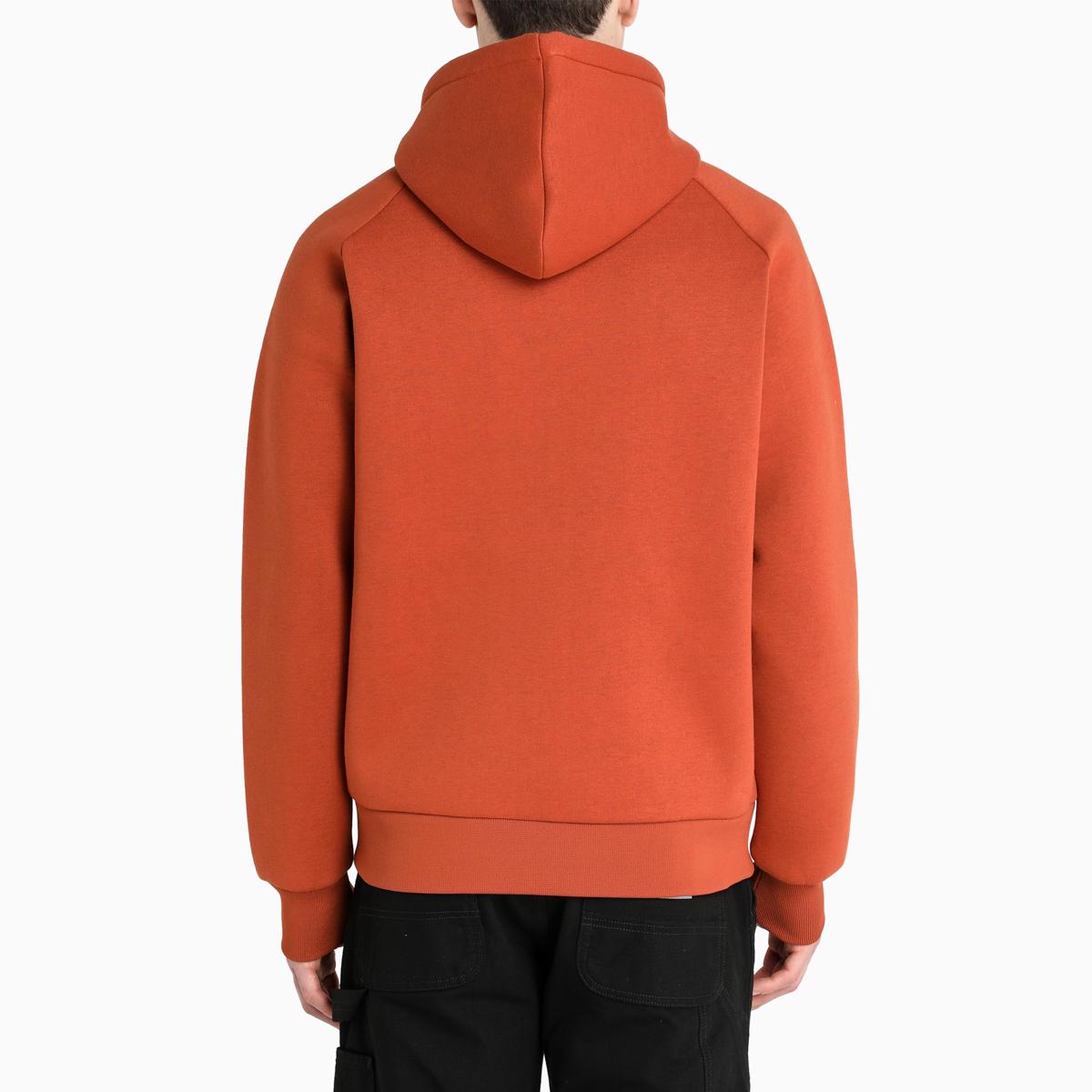 Details about   Man Jacket Carhartt Car-Lux Hooded Jacket Size XS Brick Orange / Grey