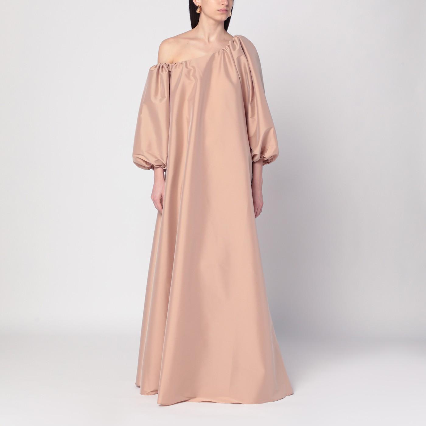 ワンピースその他 BERNADETTE Loose-fit Nathalie dress in nude BERNADETTE Nathalie off-the-shoulder taffeta gown | NET-A-PORTER