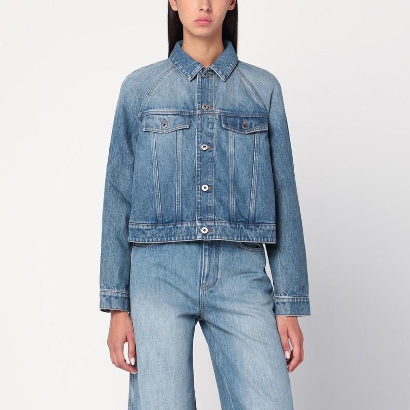 ブルゾン LOEWE A-LINE DENIM JACKET Women's Loewe Jean and denim jackets from $1,260 | Lyst Canada