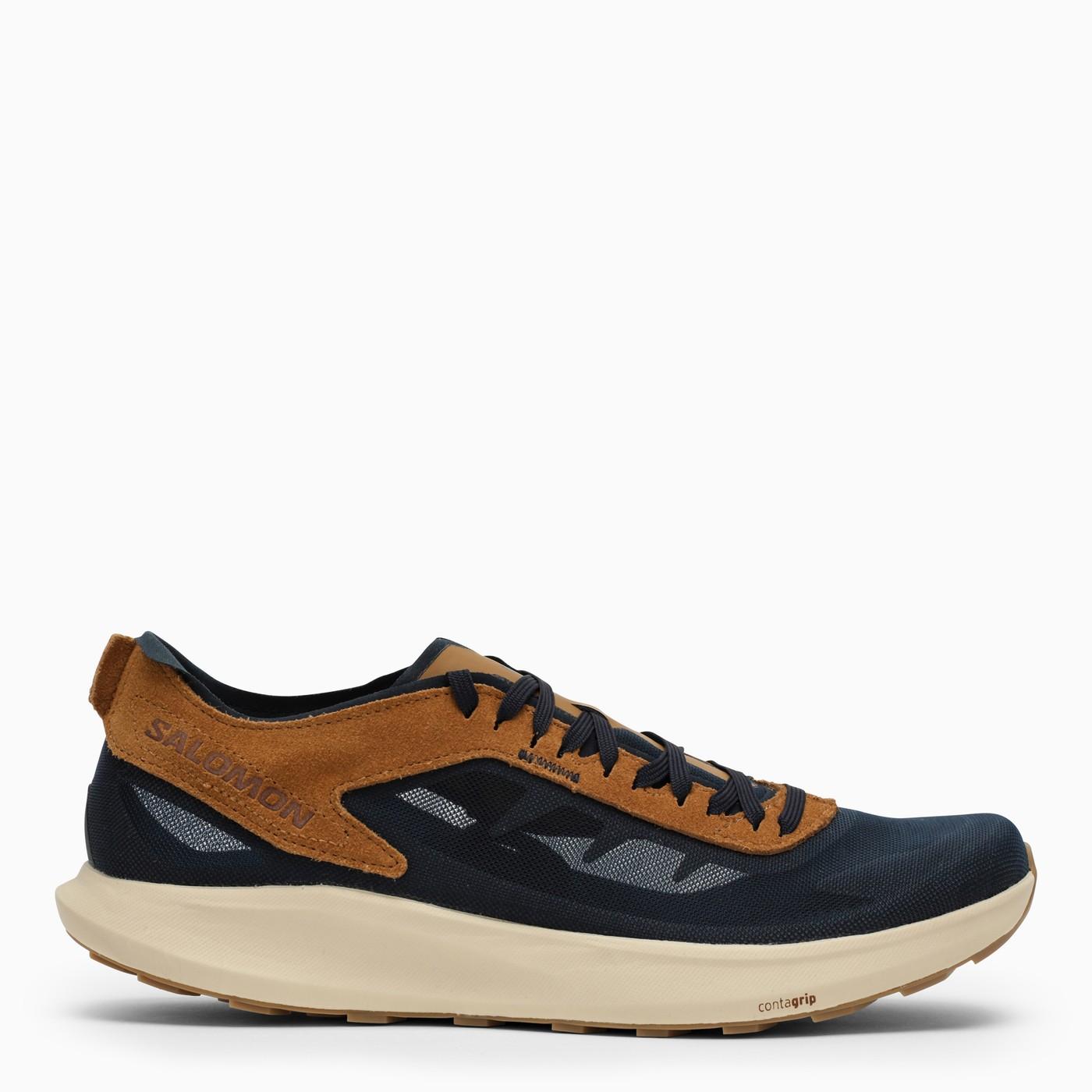 Salomon Alomon Pulsar Prg Blue/brown Low Trainer for Men | Lyst