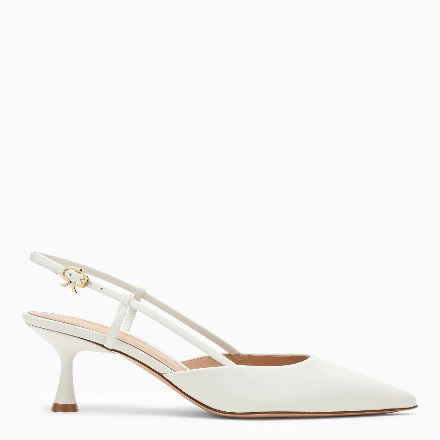 Gianvito Rossi Ascent 55 Pumps in White | Lyst