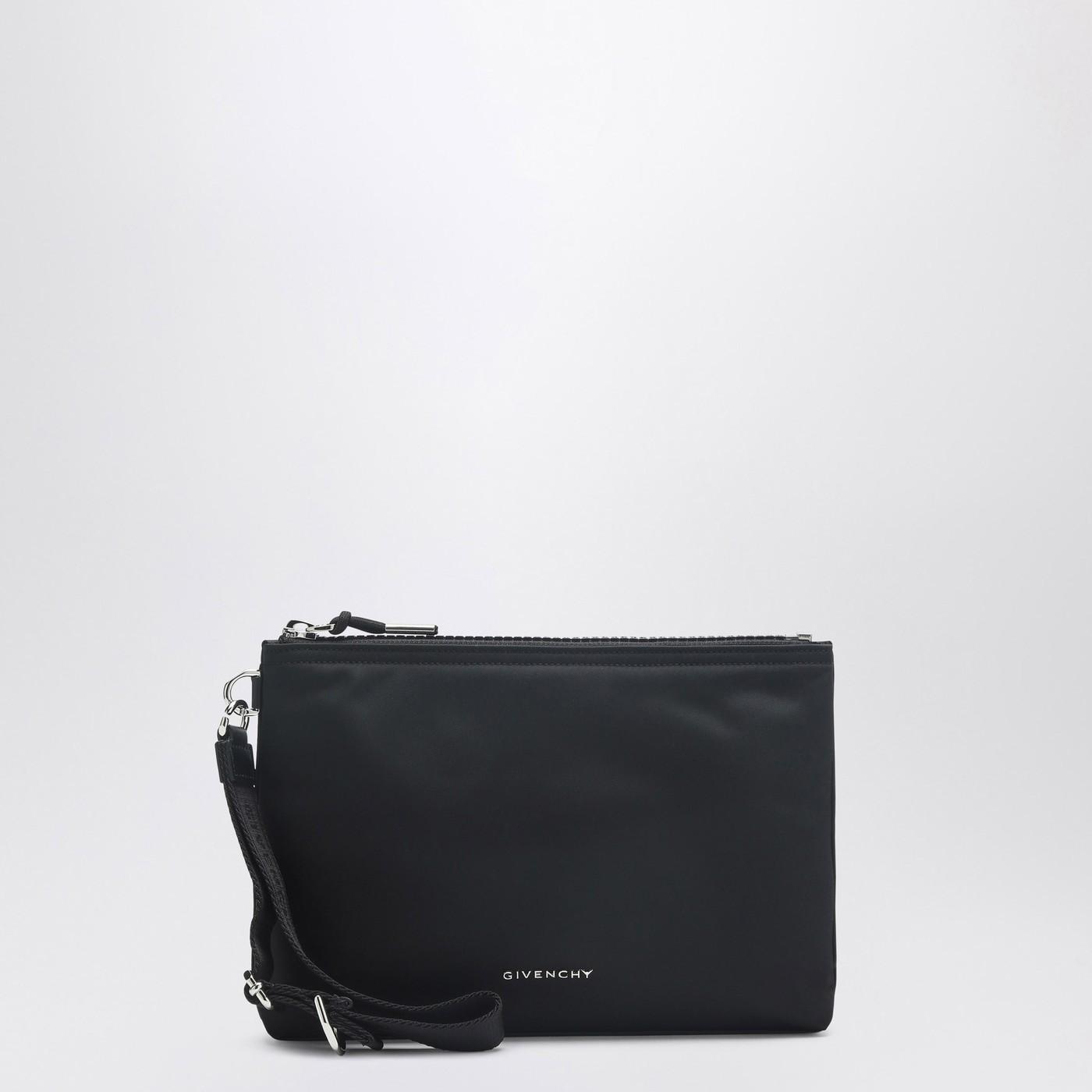 Givenchy Voyou Nylon Clutch Bag in Black for Men | Lyst