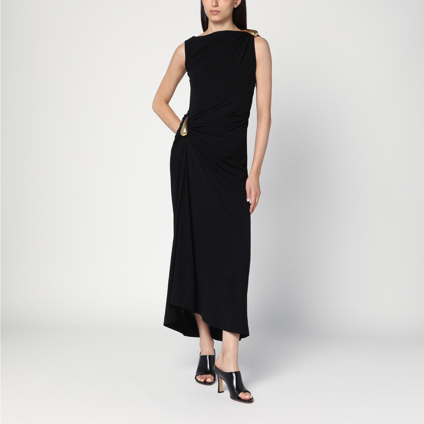 【送料&関税込】Bottega Veneta Maxi Sheath Dress BOTTEGA VENETA Embellished cotton maxi dress | NET-A-PORTER