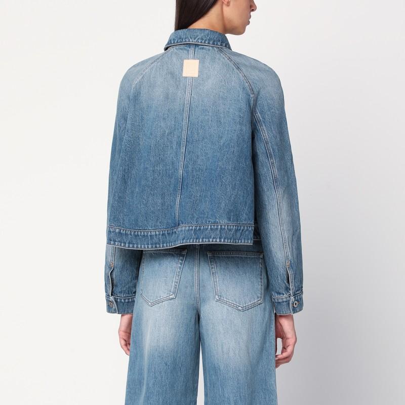 ブルゾン LOEWE A-LINE DENIM JACKET Women's Loewe Jean and denim jackets from $1,260 | Lyst Canada