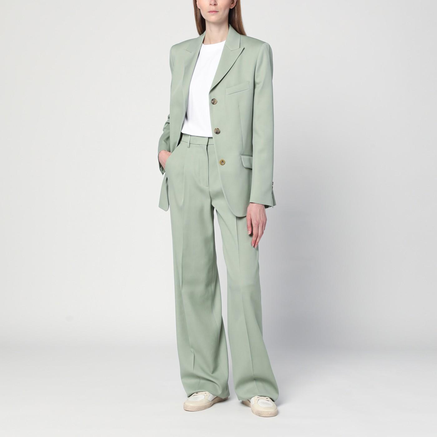 Golden Goose Light Single-Breasted Jacket in Green | Lyst