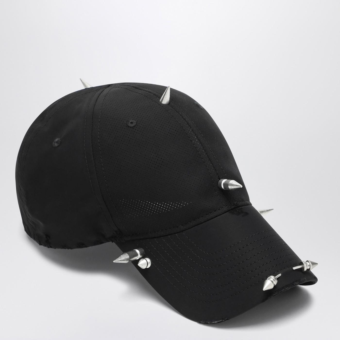 Balenciaga Perforated Spike Hat in Black for Men | Lyst