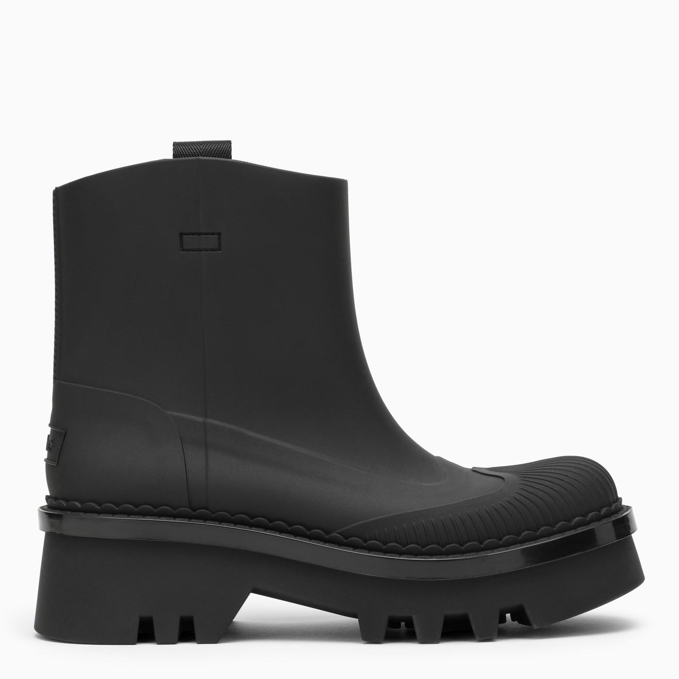 Chloé Raina Waterproof Ankle Boot in Black | Lyst