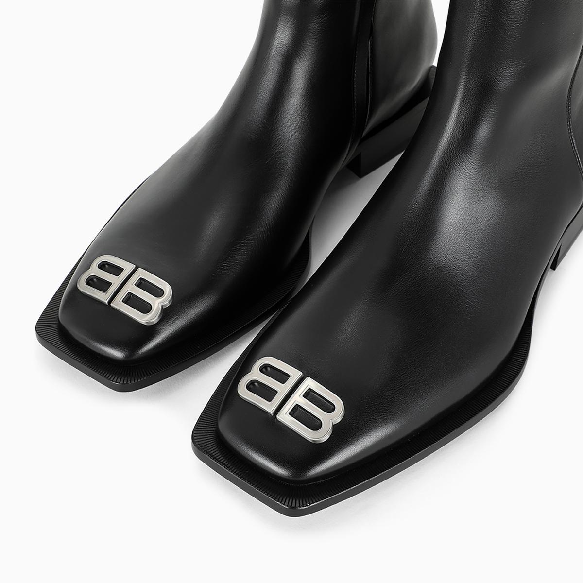 Balenciaga Bb Booties in Black for Men Lyst