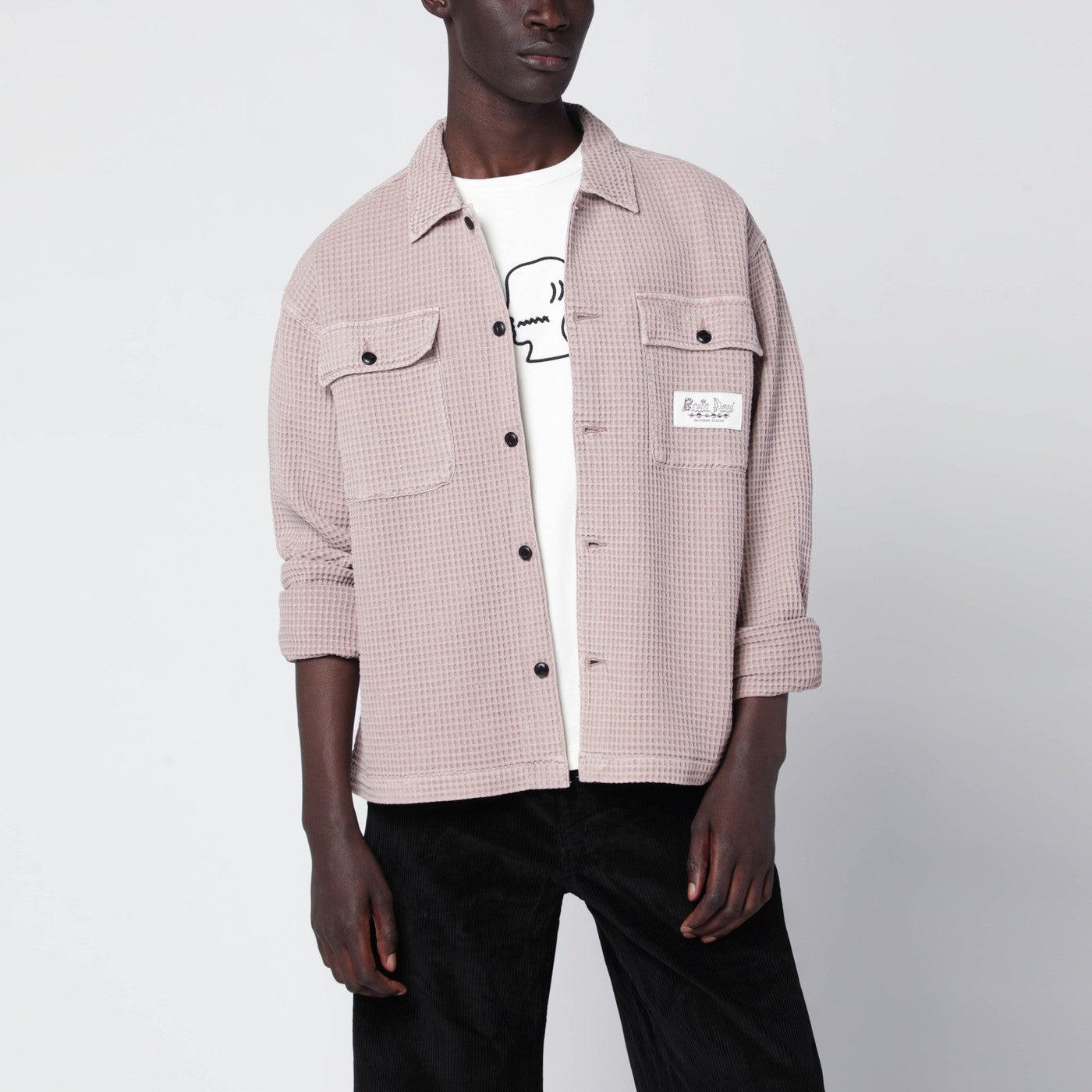 Brain Dead Sand Colored Honeycomb Shirt in Pink for Men | Lyst Canada