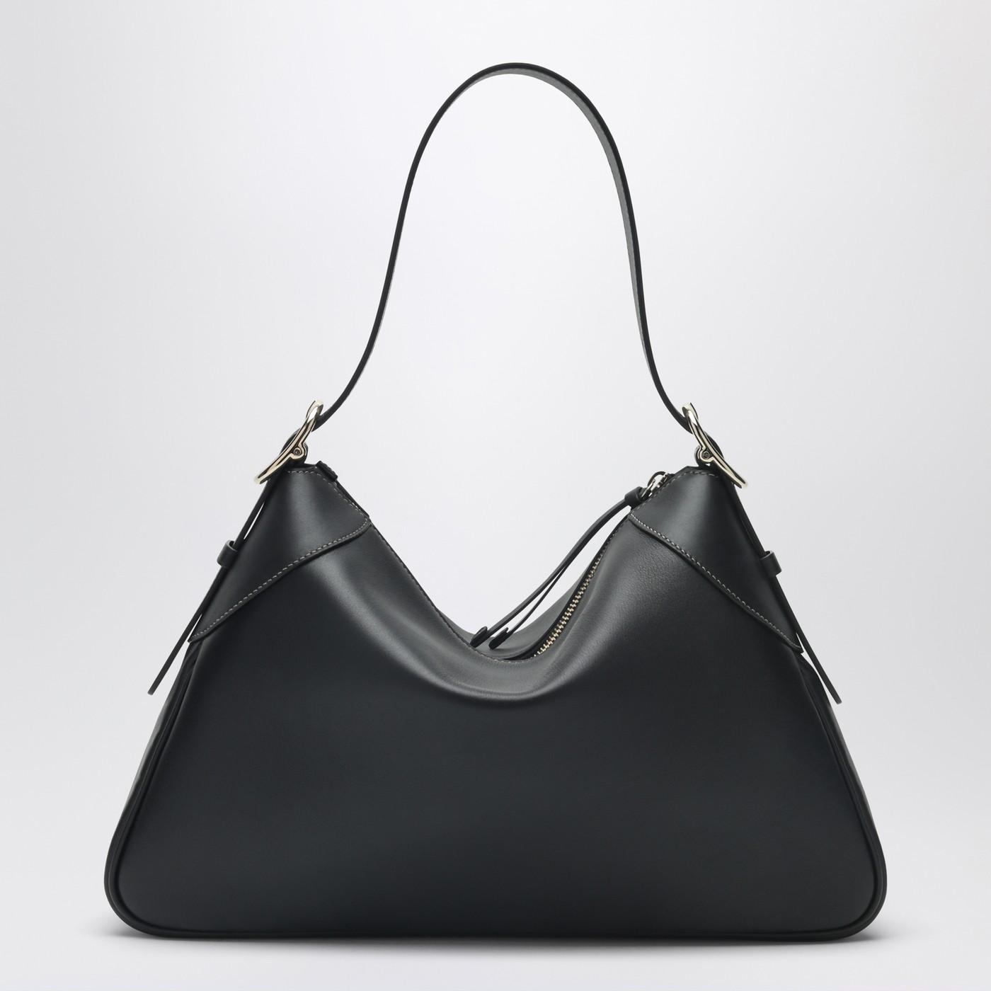 Gucci Gg Emblem Large Shoulder Bag in Black | Lyst UK