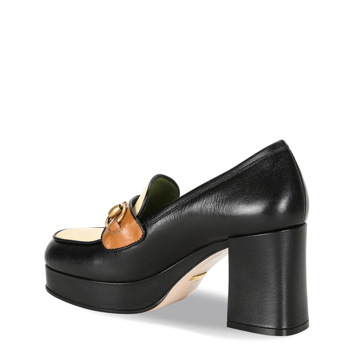 Gucci mocassini con plateau - di colore nero farfetch plateau neri -  Stileo.it