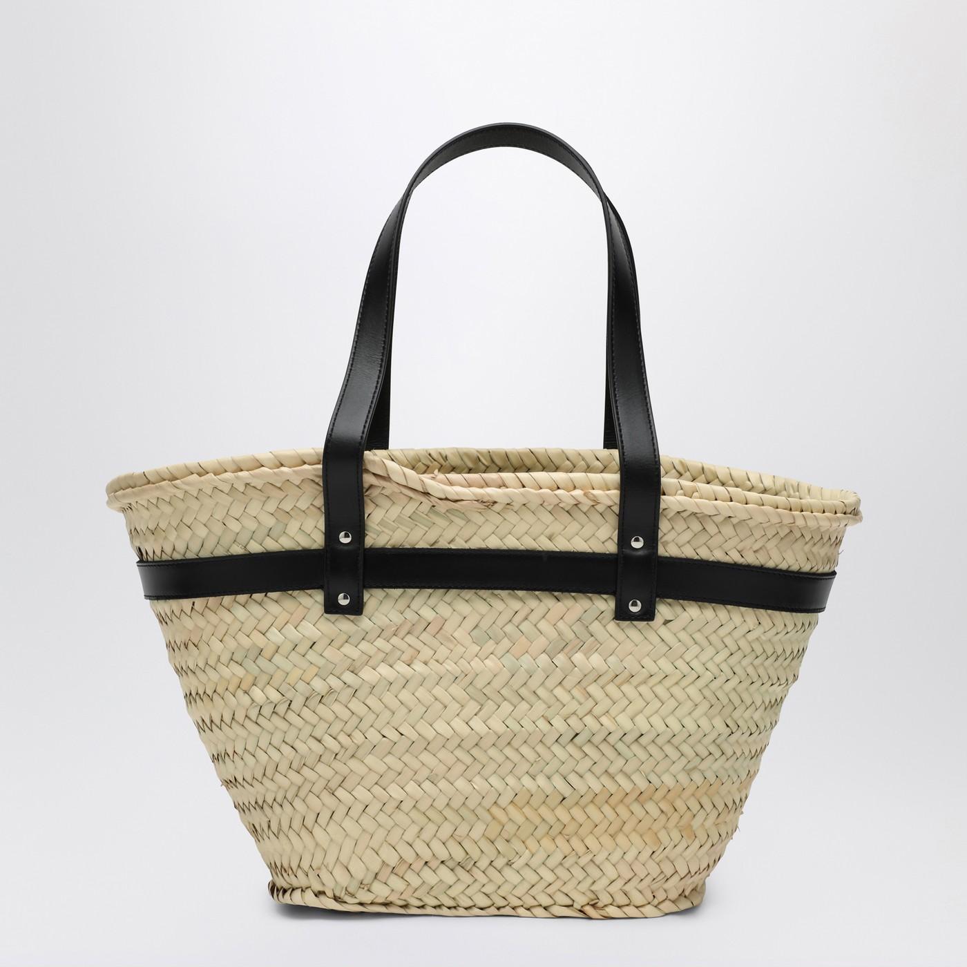 トートバッグ Coperni Palm medium raffia shopping bag Coperni Palm Medium Raffia Shopping Bag in Natural | Lyst