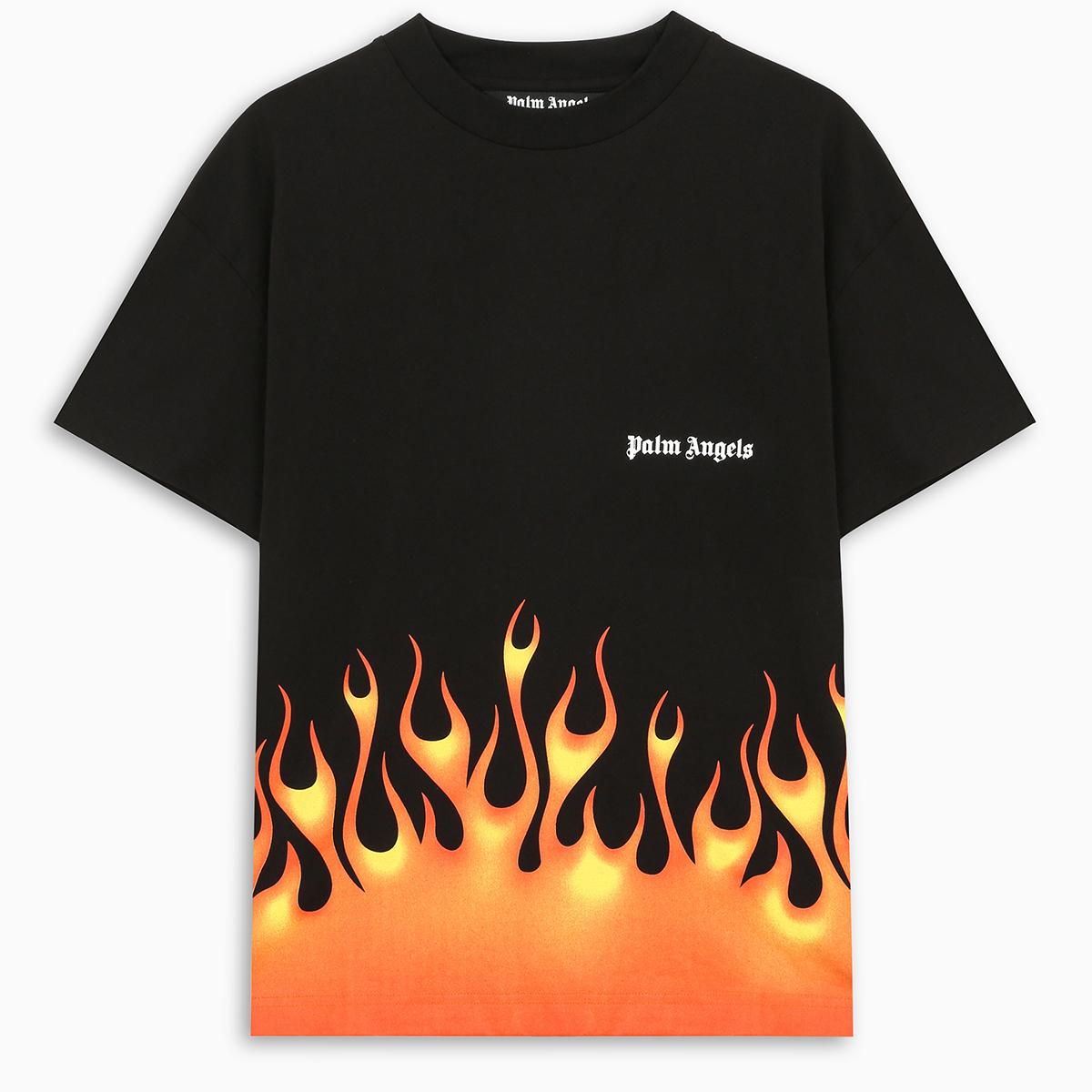 Palm Angels Firestarter Classic Tee in Black for Men | Lyst