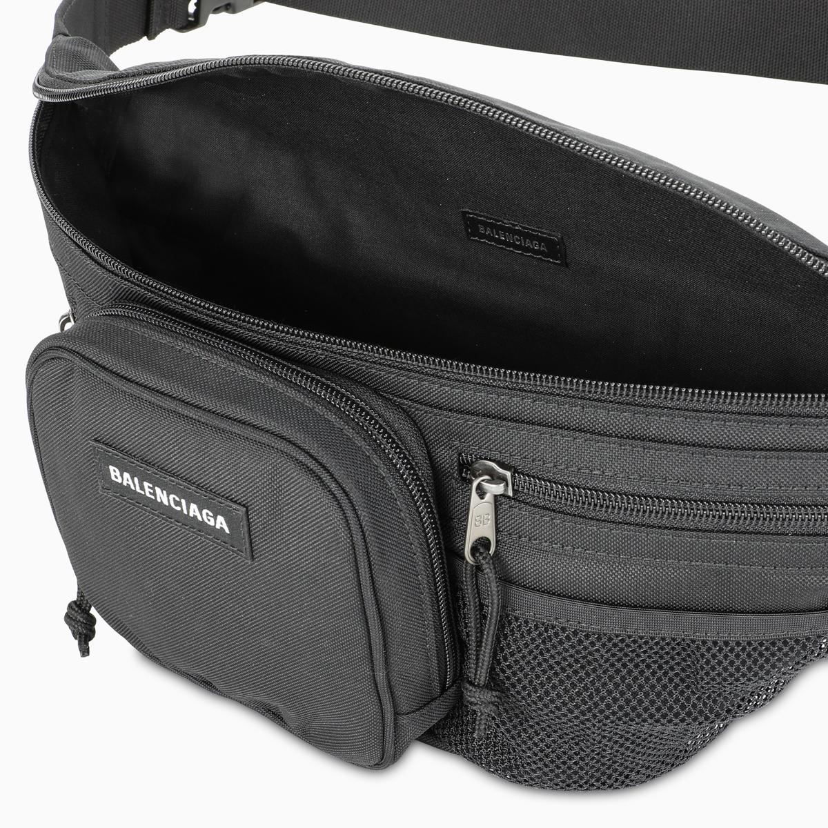 Balenciaga Explorer Multi-zip Belt Bag in Black for Men | Lyst