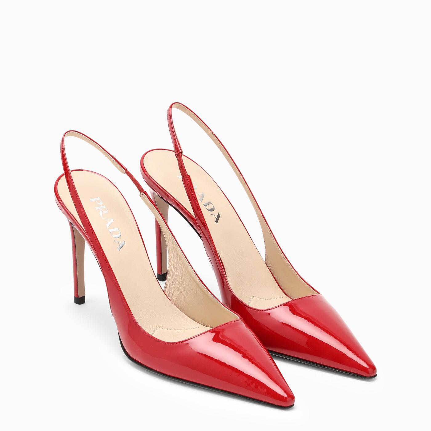 Descubrir 46+ imagen prada high heels red sole - Viaterra.mx