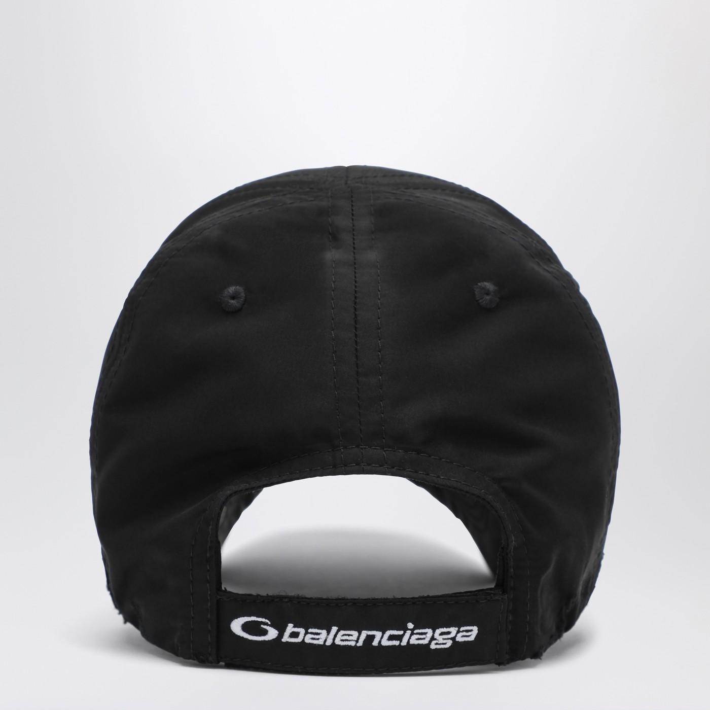 Balenciaga Perforated Spike Hat in Black for Men | Lyst