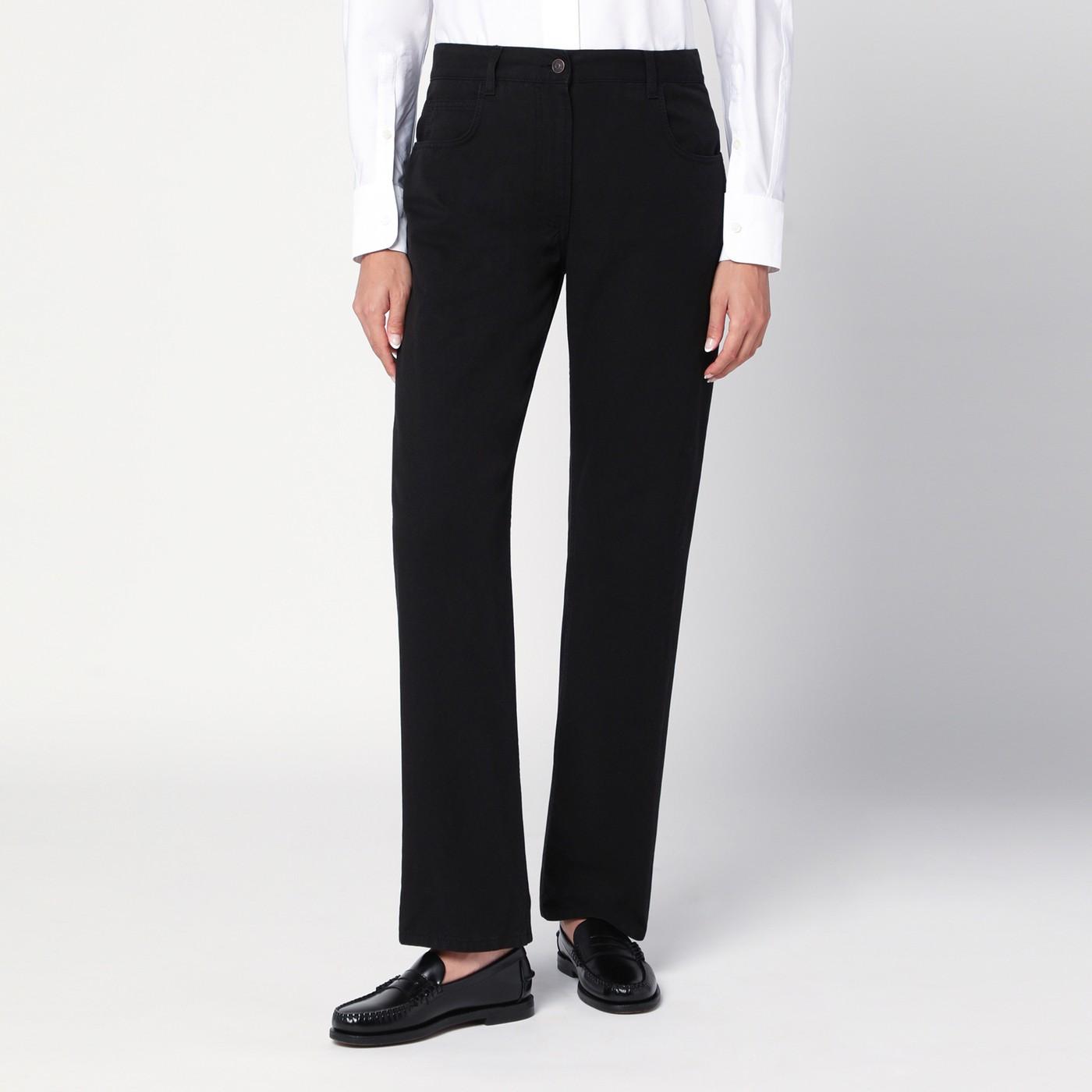 【関税&送料込】The Row Black Landais Jeans Landais Jean Black in Cotton – The Row