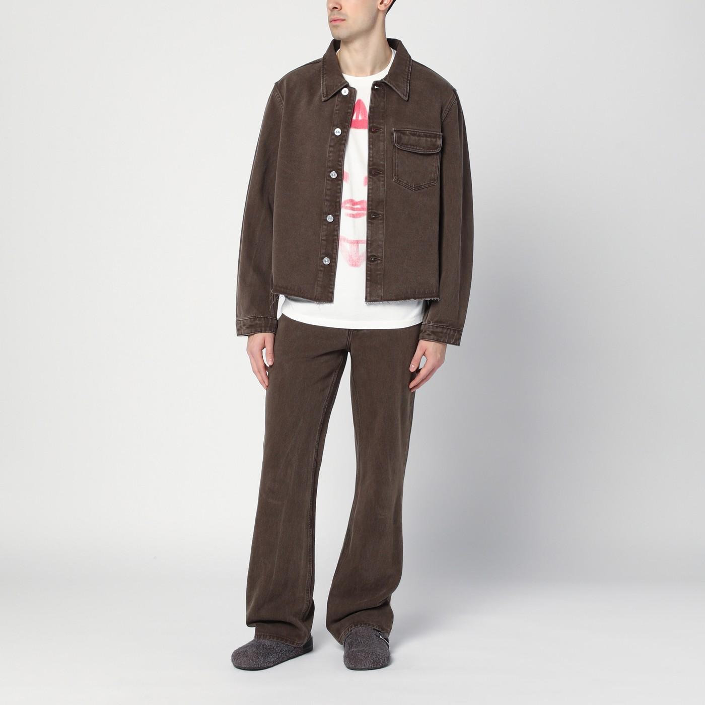 デニム・ジーパン Our Legacy Brown Faded Jeans In Denim Our Legacy Faded Jeans in Brown for Men | Lyst