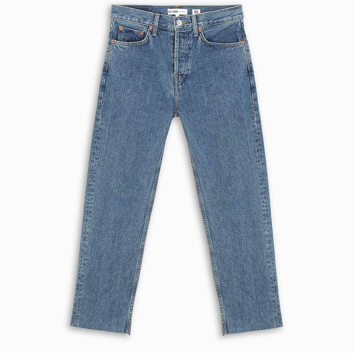 RE/DONE Denim Slim Stove Pipe Levi's Jeans in Blue - Lyst