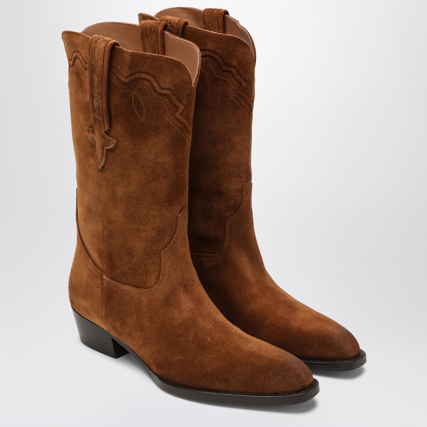 シューズ・サンダルその他 Paris Texas Hilda boots in Cognac suede Paris Texas Hilda Boots | Shopbop