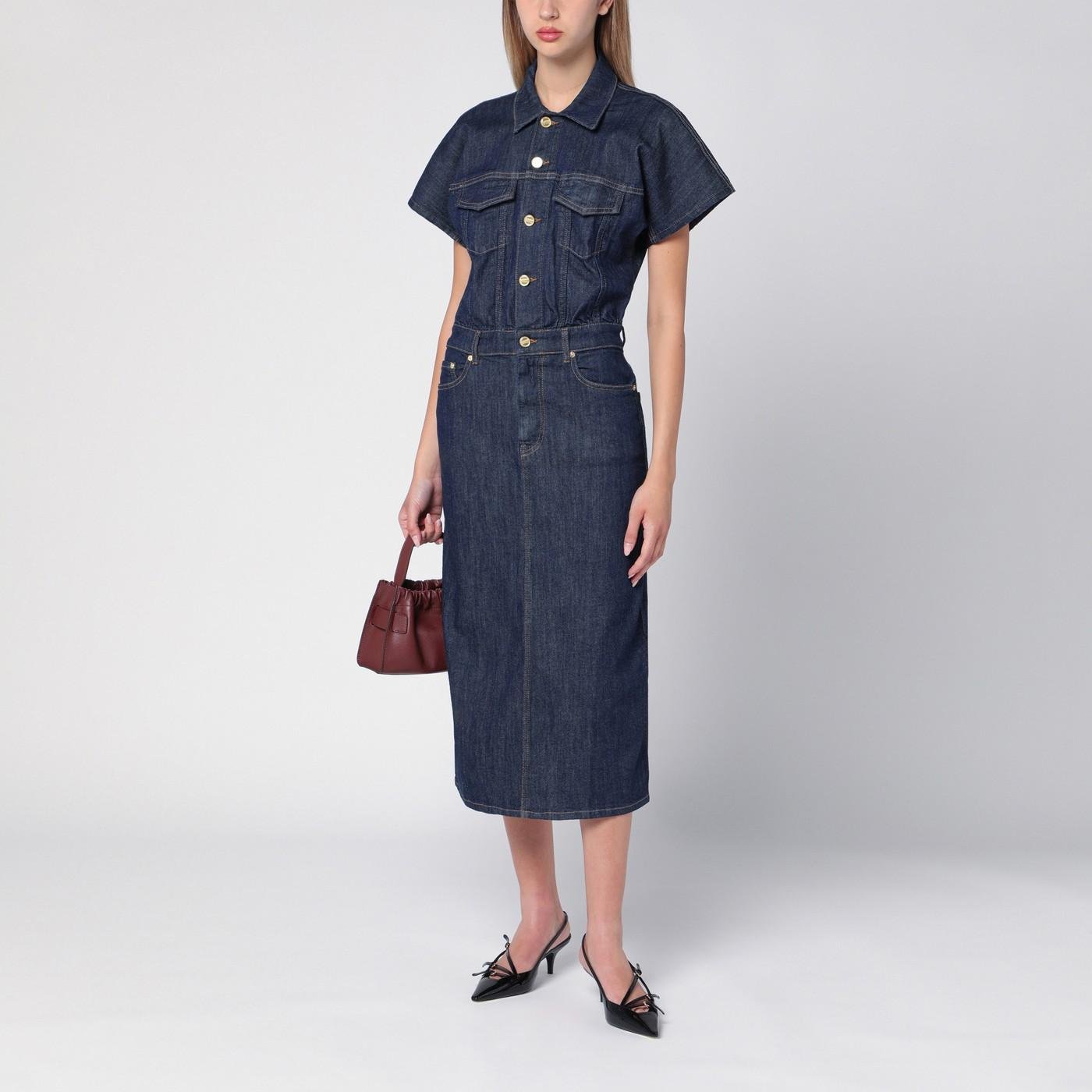 Ganni Denim Dresses for Women | Lyst