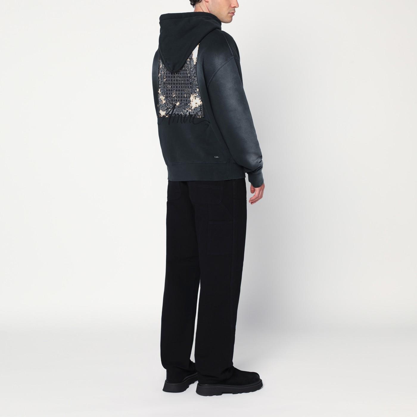 AMIRI☆Bandana フーディー Amazon.co.jp: AMIRI Amiri Bandana Pattern Bleach Pullover