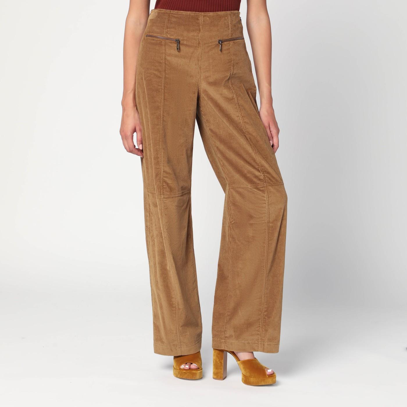 パンツ ETRO Woman Pants Brown WREA001499TCD01 M0689 Brown Etro Pants for Women | Lyst