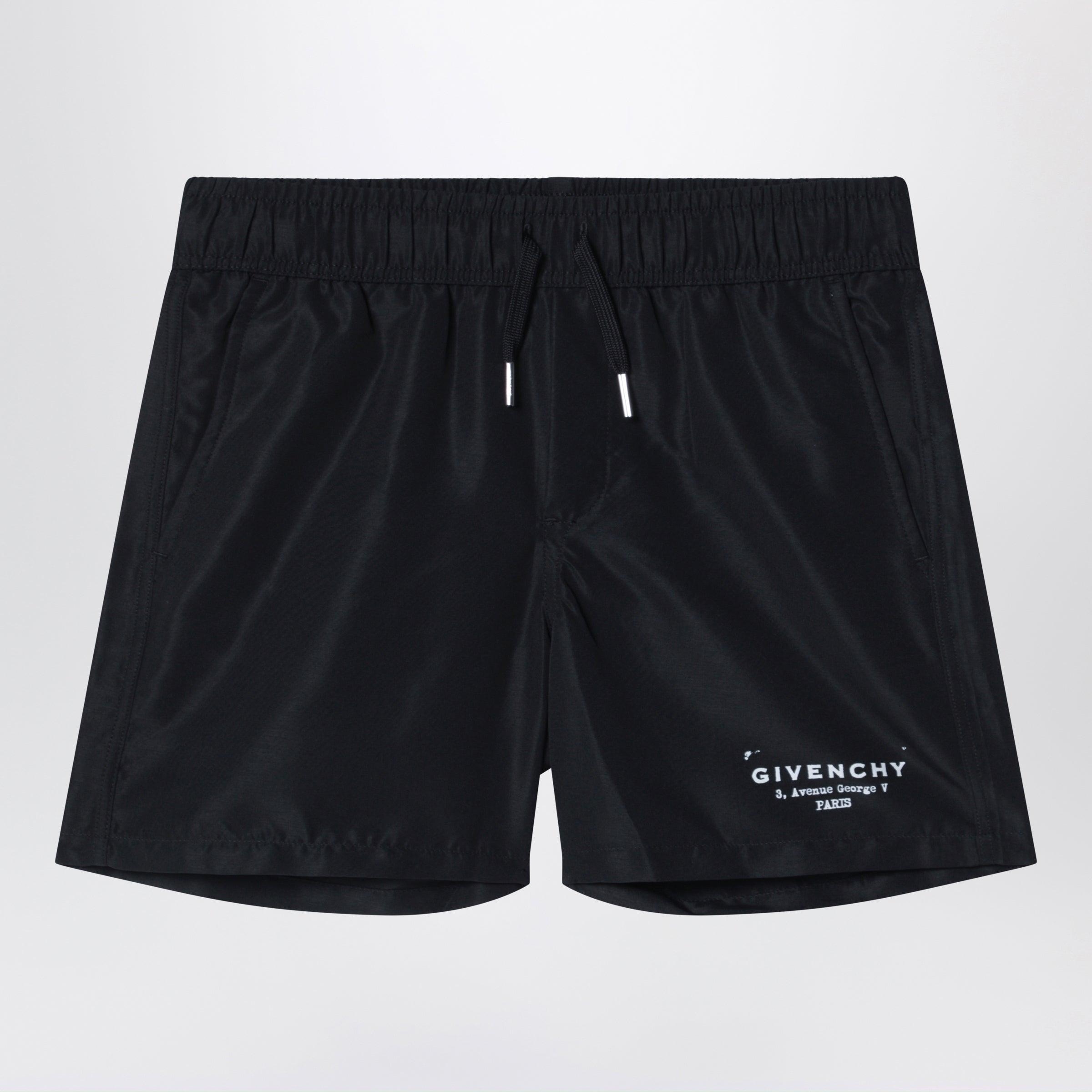 Givenchy Swim Shorts With Logo in Black for Men | Lyst Canada