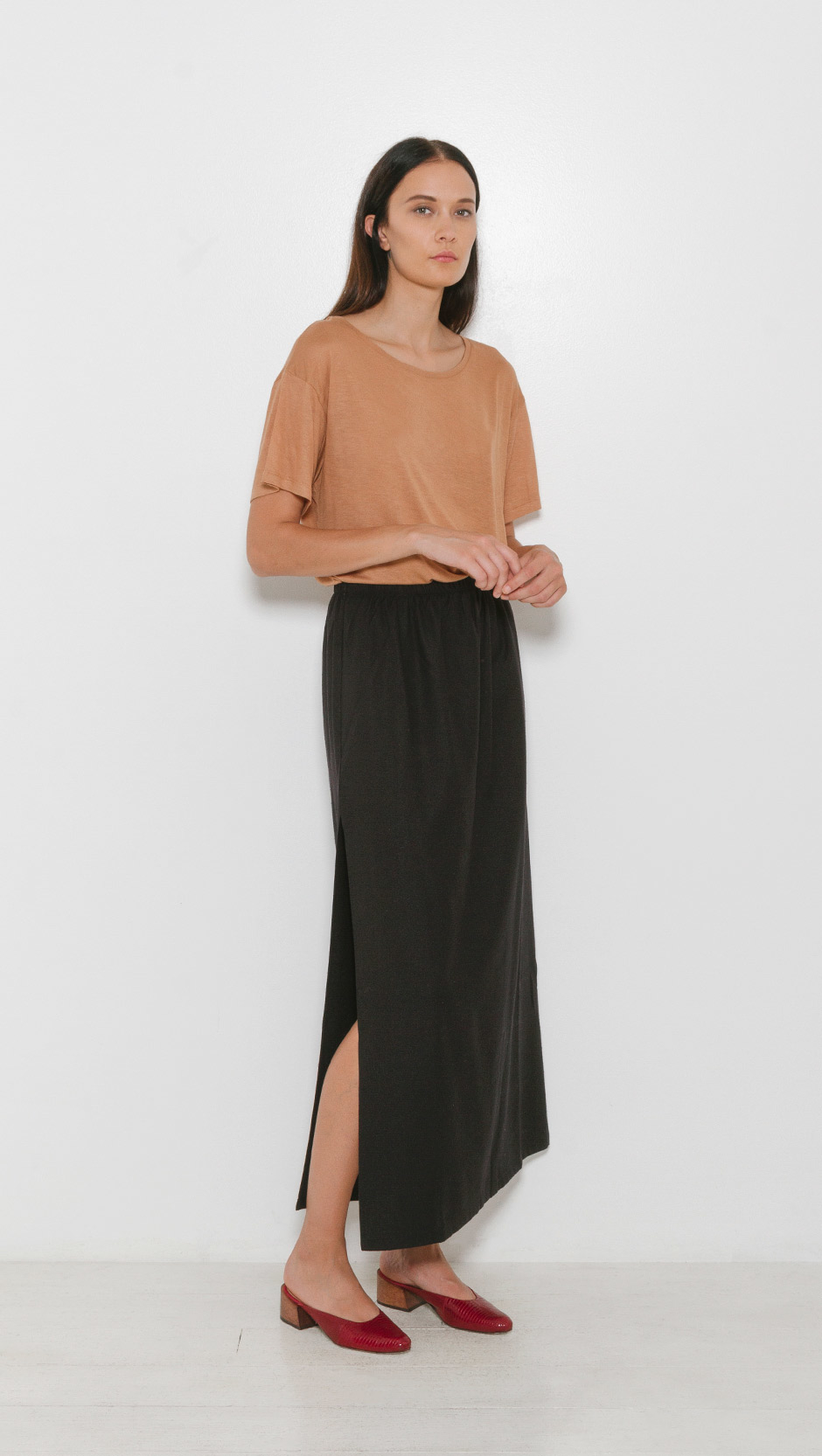 Baserange Azour Skirt in Black | Lyst
