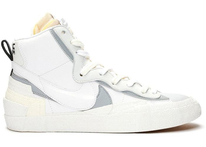 Nike Blazer Mid Sacai White Grey | Lyst