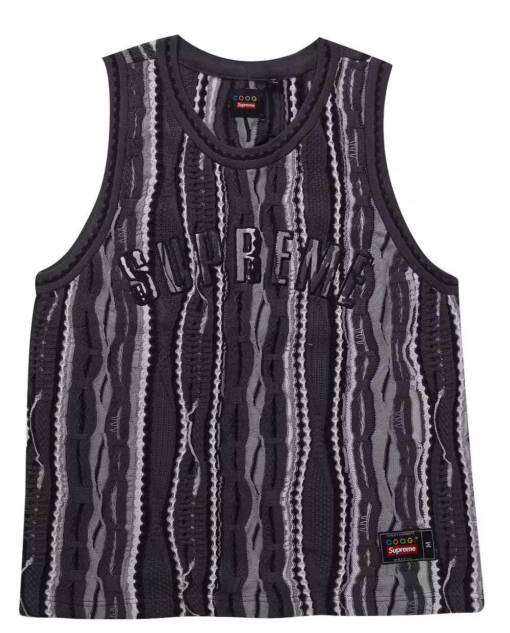 Supreme Coogi Basketball Jersey Black in Gray   Lyst