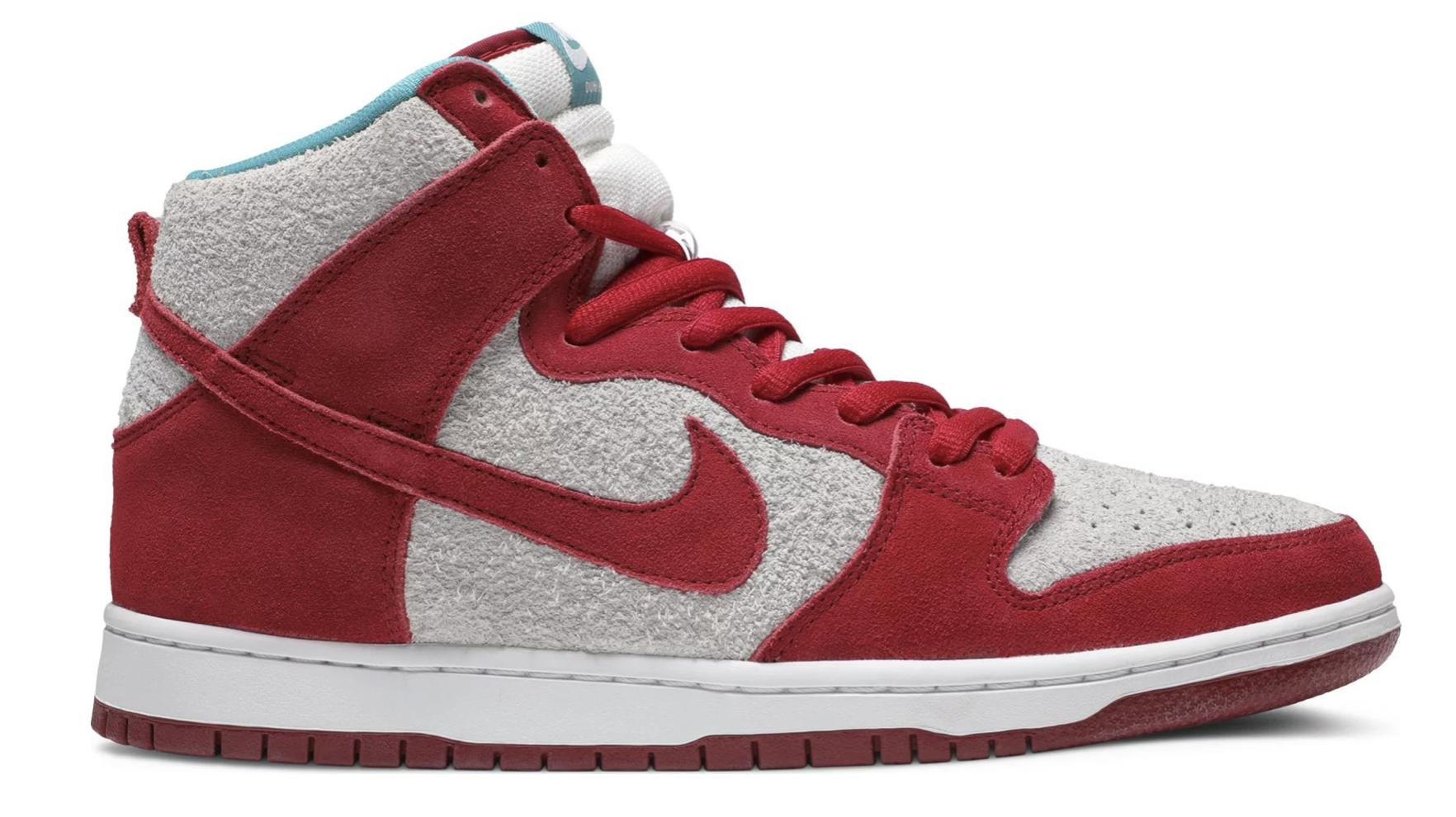 Nike Dunk Sb High Dr. Seuss in Red | Lyst