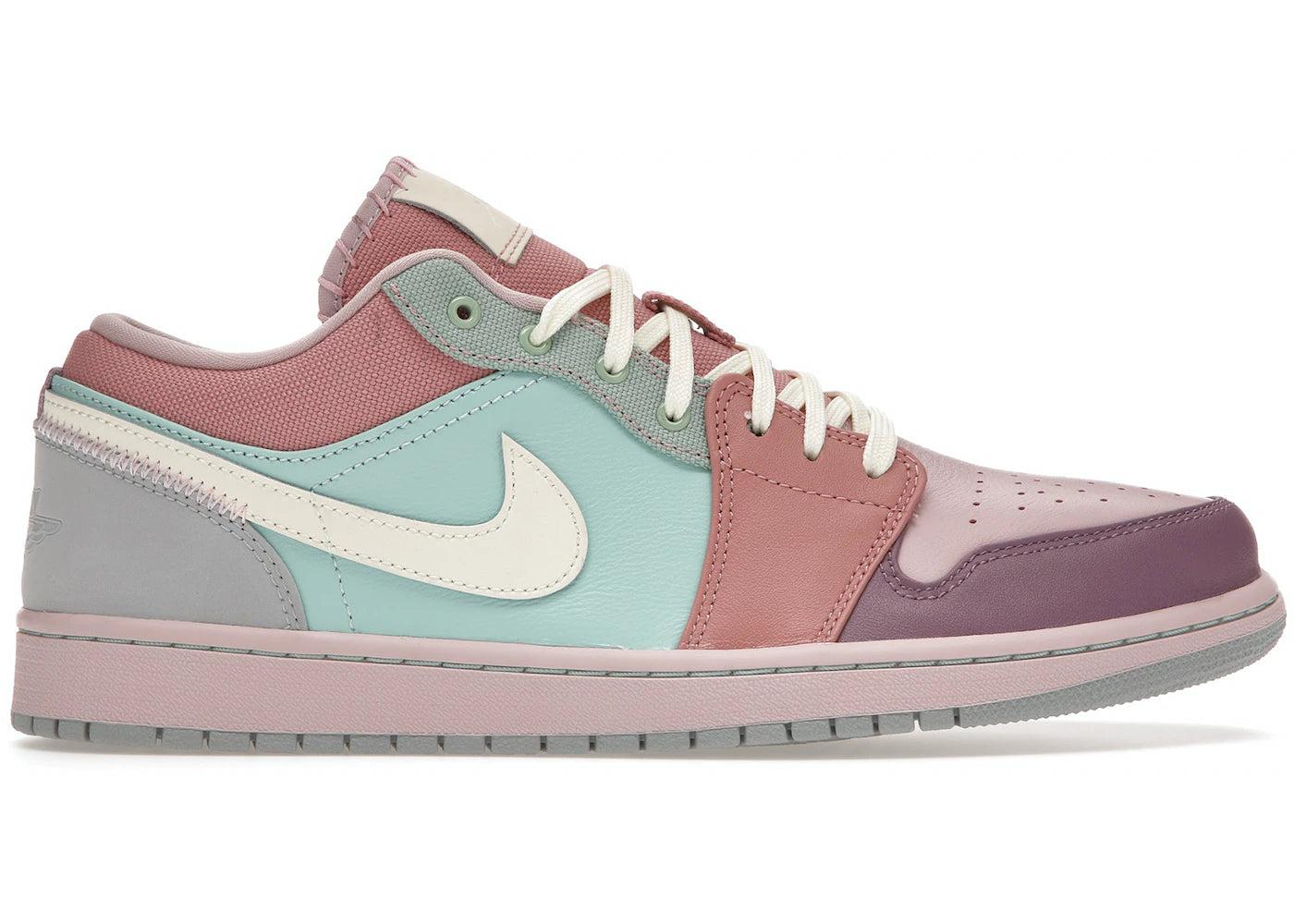 Nike Jordan 1 Low Easter Pastel (m) in Black Lyst