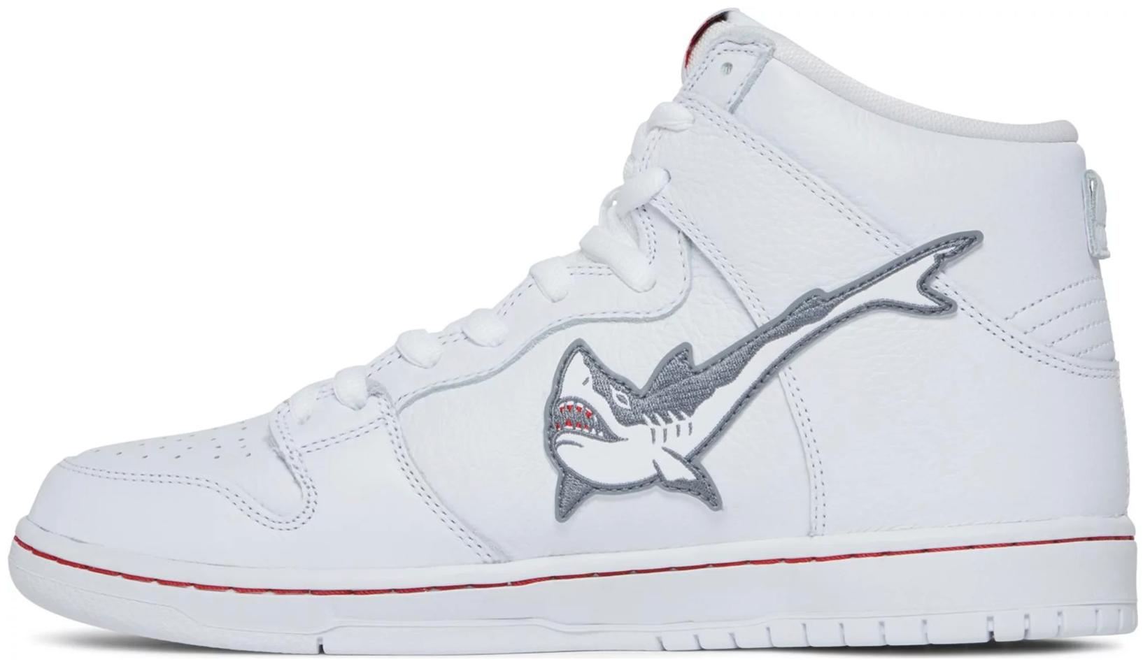 Nike Oski X Sb Dunk High Great White Shark in Black | Lyst