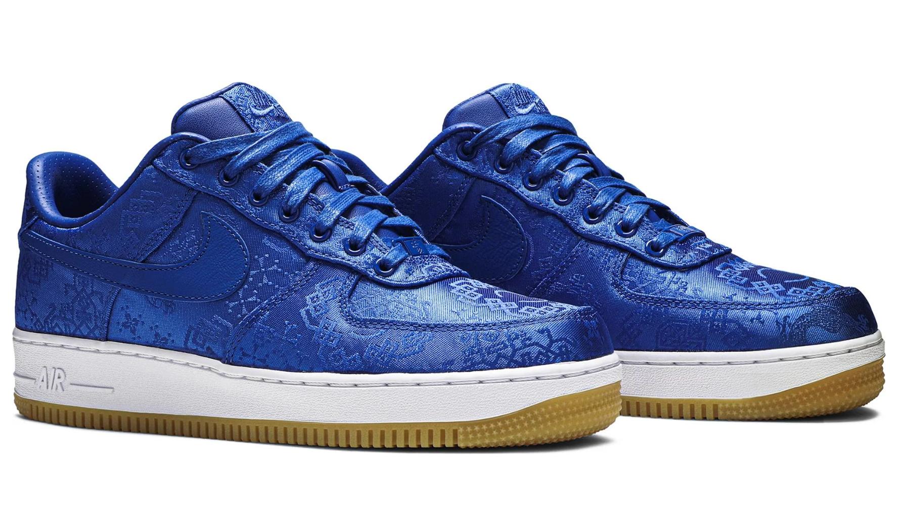 Nike Air Force 1 Low Clot Blue Silk Lyst