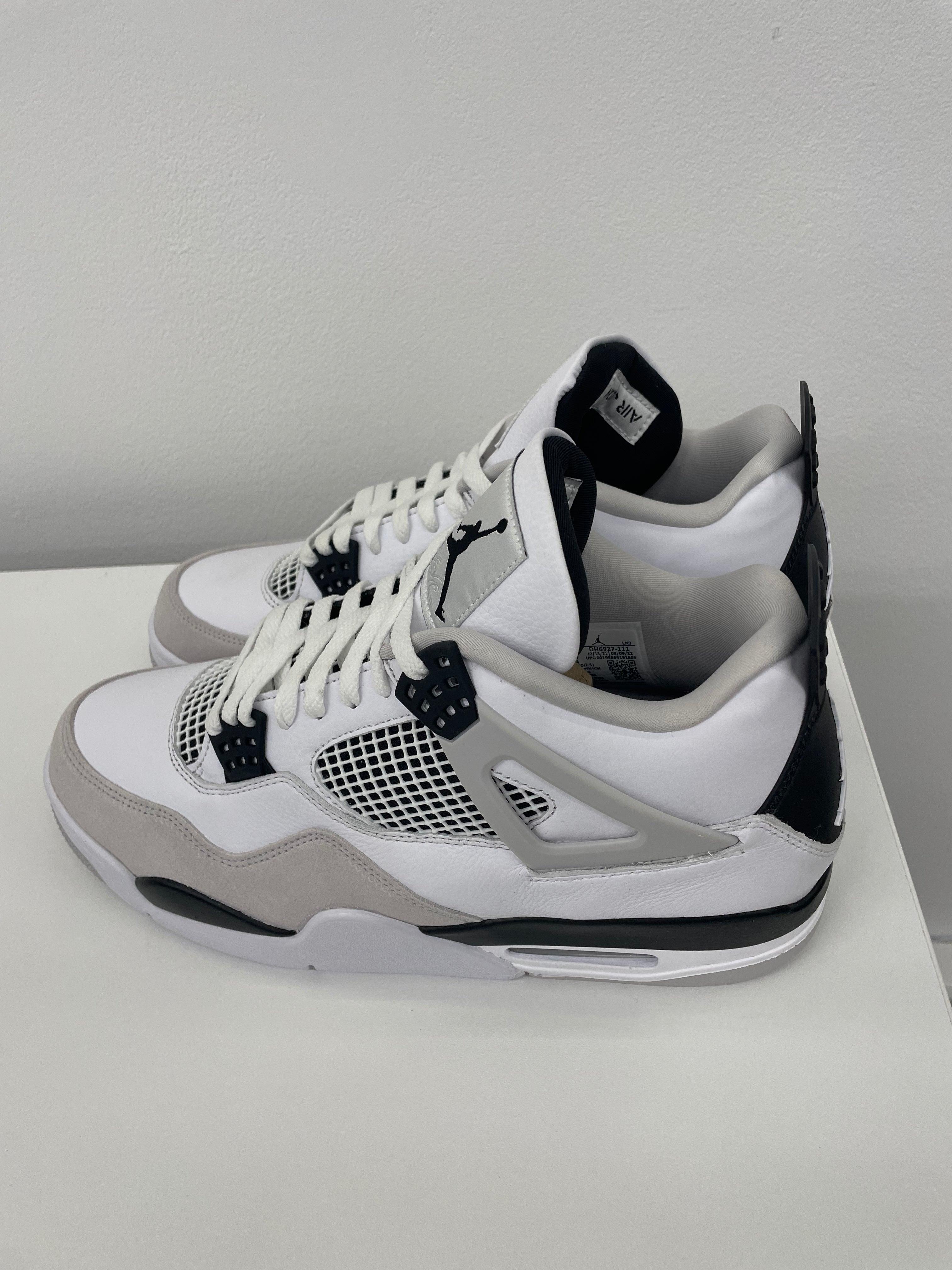 Nike Ex-display - Air Jordan 4 Retro Military Black (m) in White | Lyst