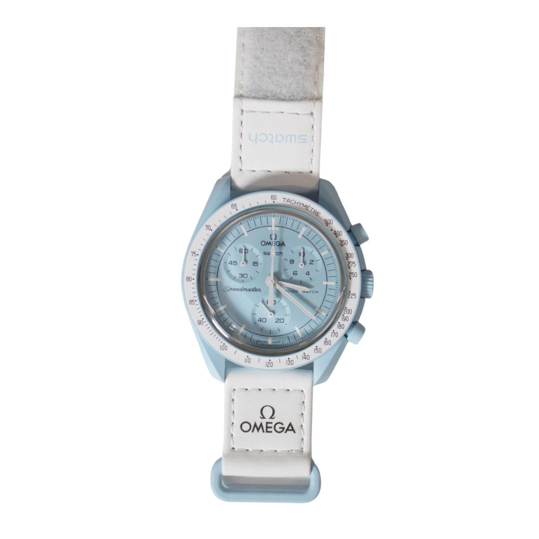 Swatch X Omega Bioceramic Moonswatch Mission To Uranus So33l100 in