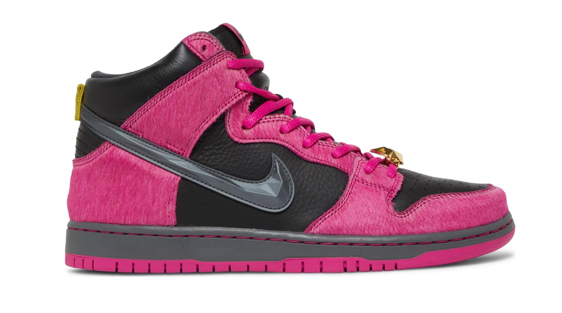 Nike Sb Dunk High Qs Run The Jewels Active Pink in Black for Men | Lyst