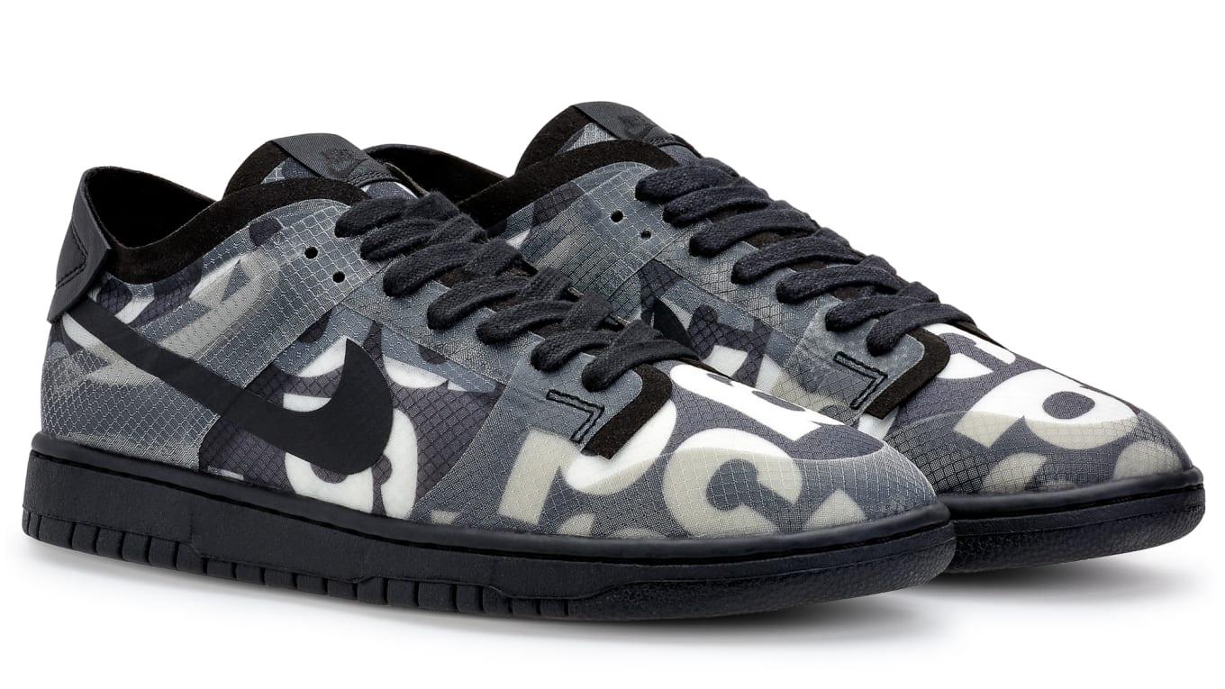 Nike Dunk Low Comme Des Garcons Print (w) in Black | Lyst