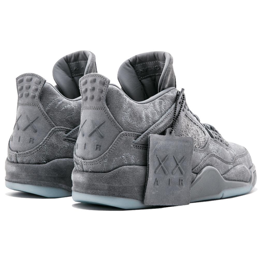 Nike Jordan 4 Retro Kaws Grey/white in Black | Lyst