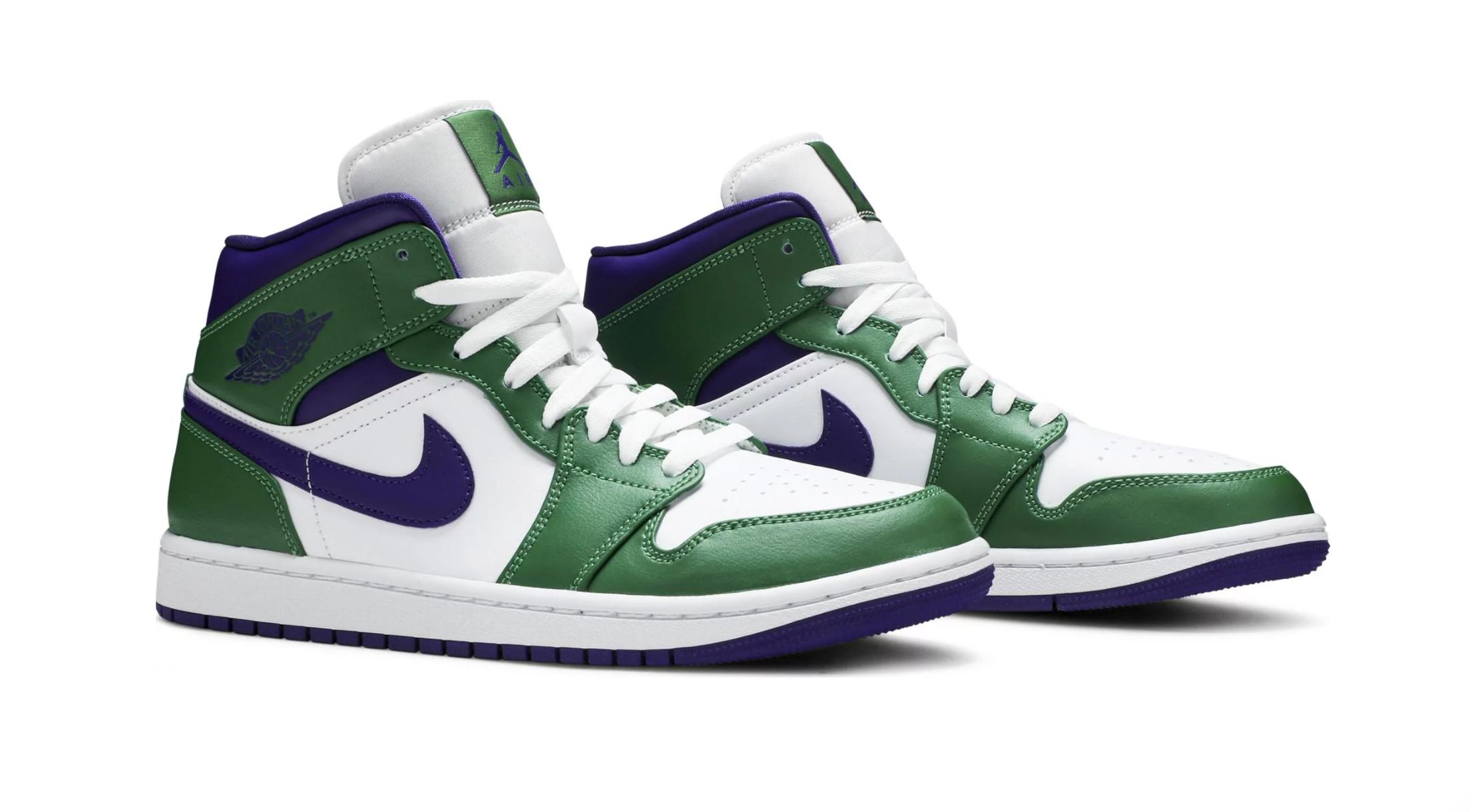 Nike Jordan 1 Mid Incredible Hulk (m) in Green | Lyst