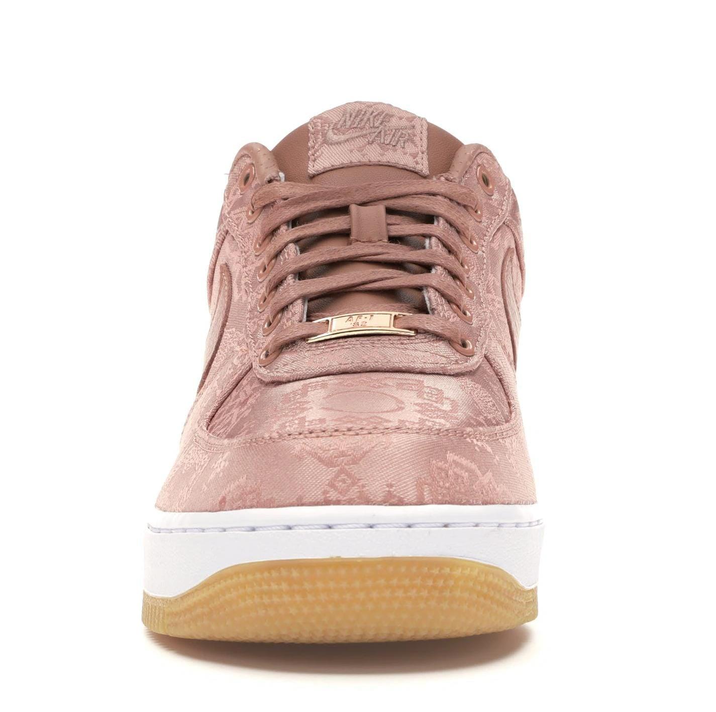 Nike Air Force 1 Low Clot Rose Gold Silk in Black | Lyst