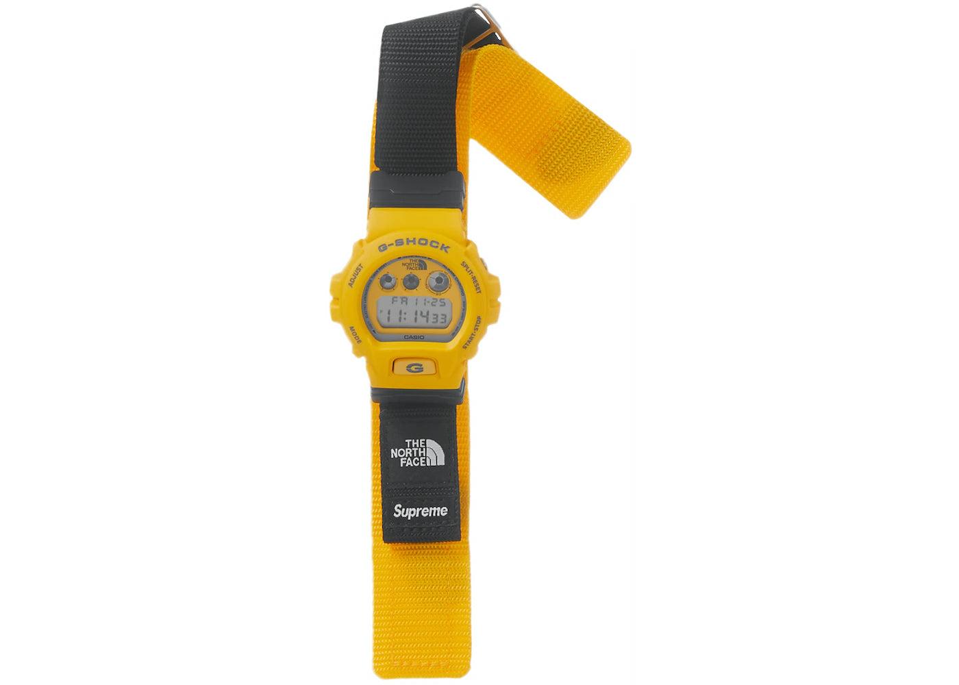 Supreme The North Face G-shock Watch Yellow in Black | Lyst