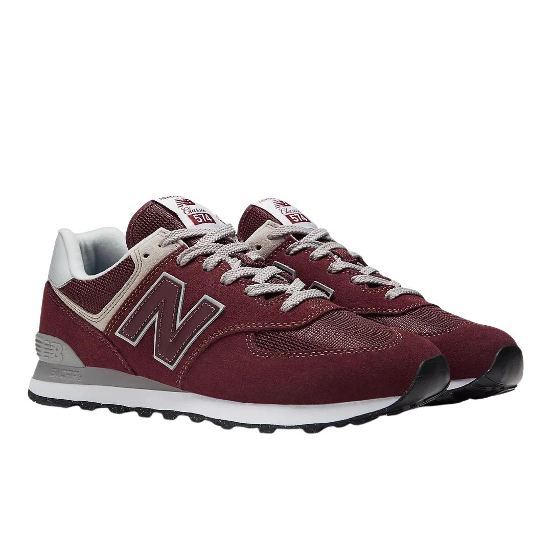 New Balance Wide Fit Running Trainers Burgundy Men's in Purple | Lyst